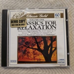 3 for $10 Excelsior Classic Gold Classics For Relaxation Classical Music CD